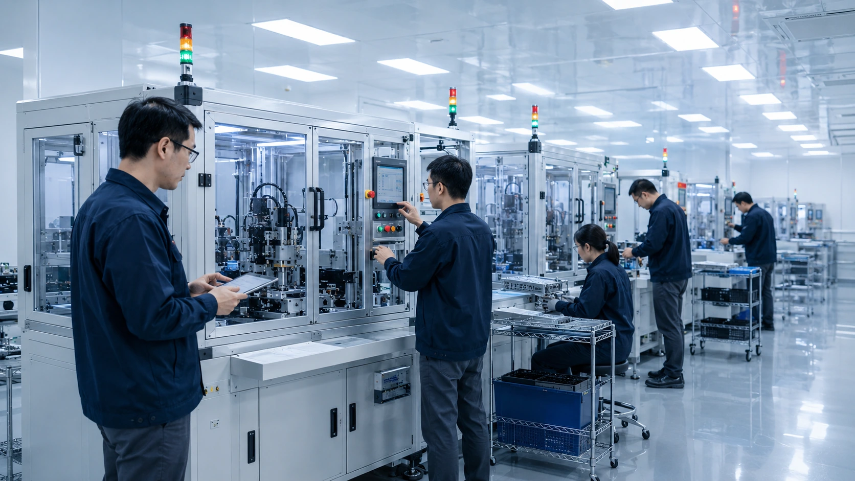 Product development, production import, and small-scale trial production site