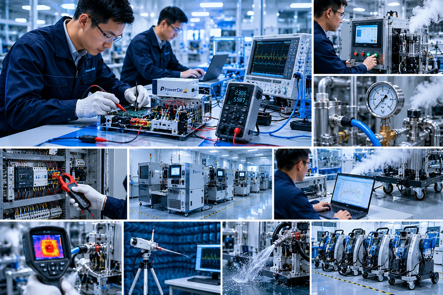 PowerDe On site hardware testing service