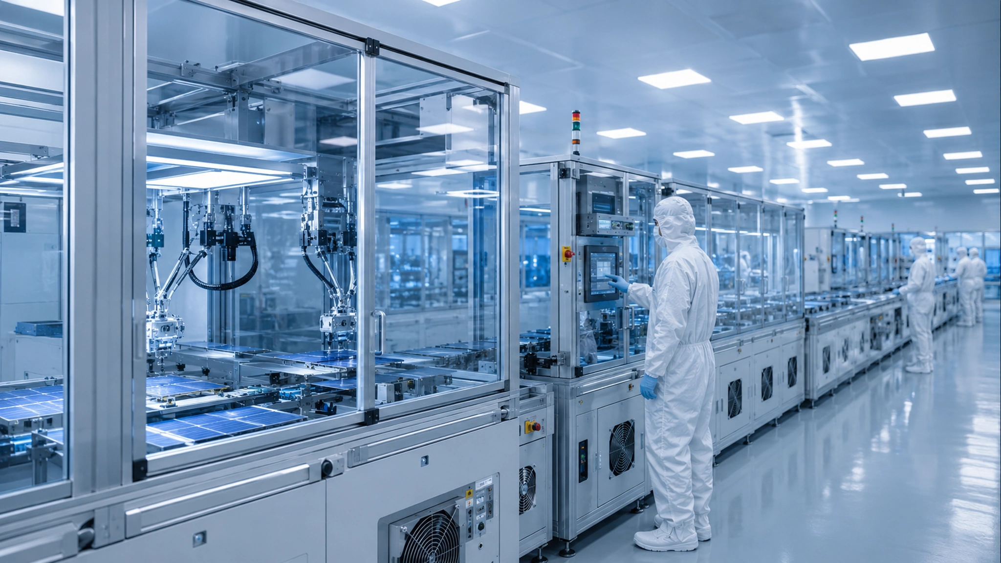 Clean workshop automated production line